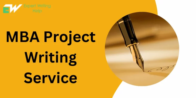 MBA Consultancy Project