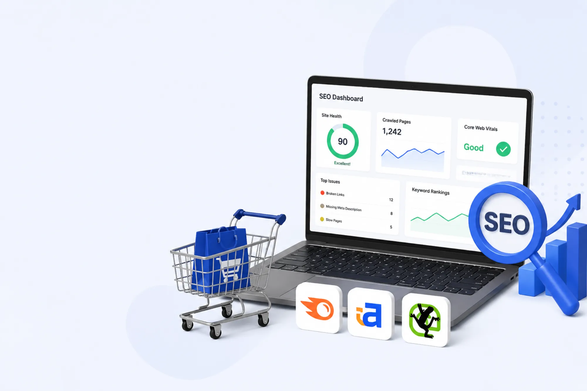 Best SEO Tools for Ecommerce Stores to Improve Technical SEO in less Time in 2026